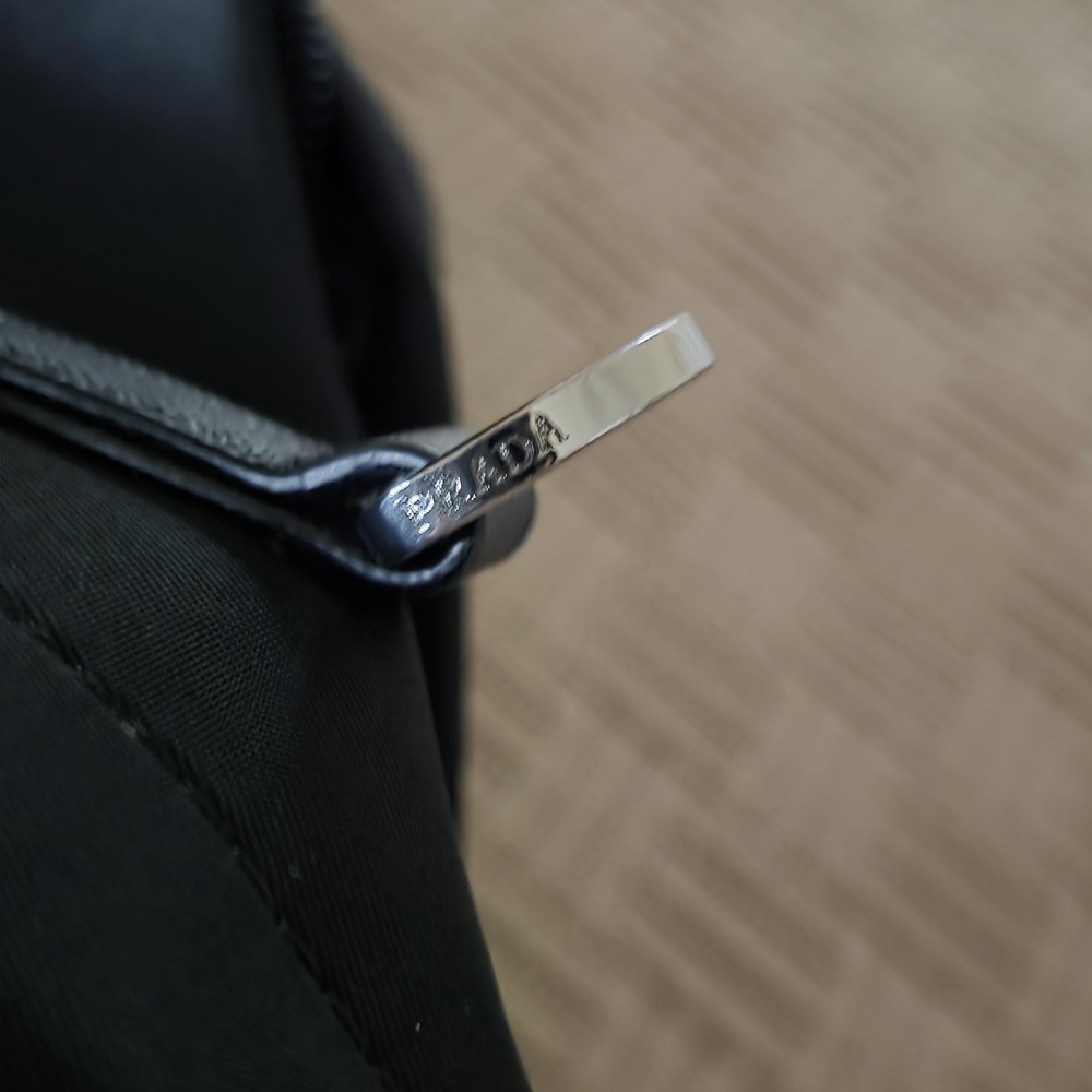 Source Unknown Prada Black Nylon Backpack - image 9